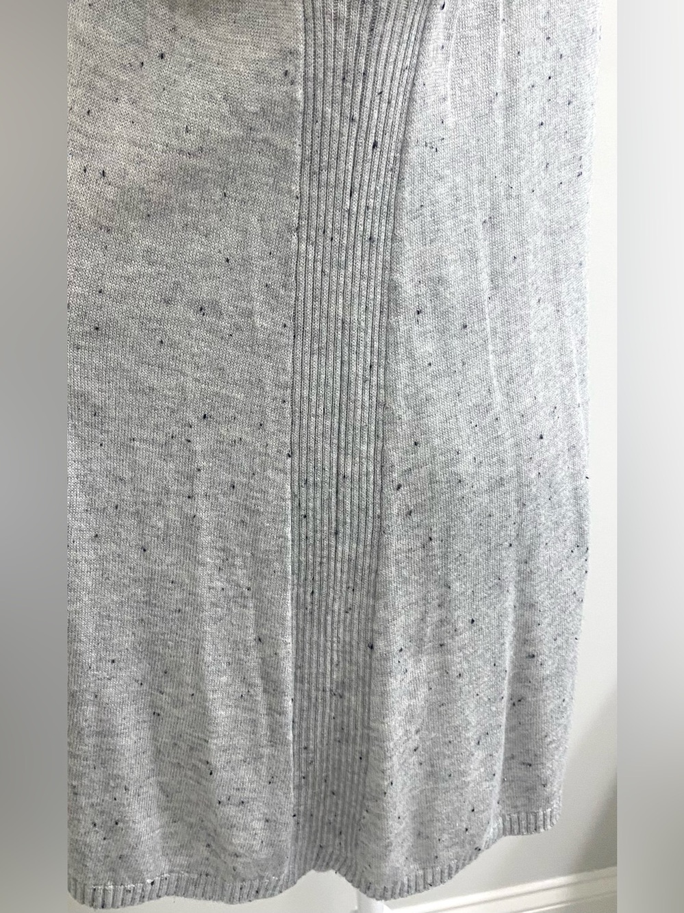 Kim Rogers Womens XL Gray Lightweight Sweater Boho 90s Minimalism Classic - Picture 9 of 14